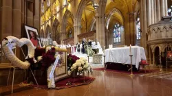 Cardinal George Pell’s funeral Mass drew thousands of mourners to Sydney’s St. Mary’s Cathedral Feb. 2, 2023. | Credit: Giovanni Portelli/The Catholic Weekly