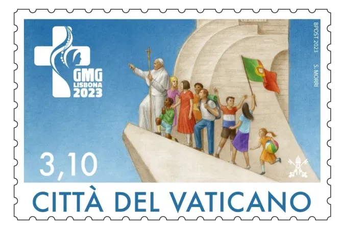 The Vatican has withdrawn a commemorative stamp for the 2023 World Youth Day. | Philatelic and Numismatic Office of the Vatican City State