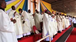 Some Bishops at the Beatification ceremony of Sr. Maria Carola at Kinoru Stadium in Meru Diocese on 5 November 2022. Credit: ACI Africa
