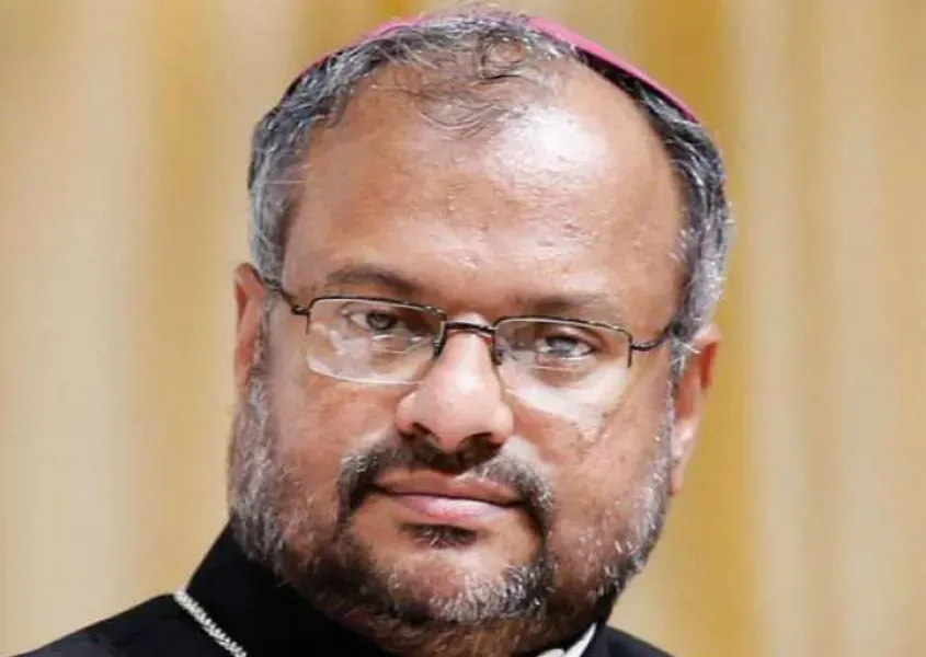 Bishop Franco Mulakkal of Jullundur, who was acquitted of charges of the rape of a nun Jan. 14, 2022. Linto 11 via Wikimedia (CC BY 4.0)
