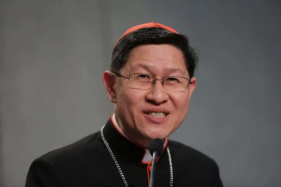 Cardinal Luis Tagle. Credit: Daniel Ibanez/CNA.