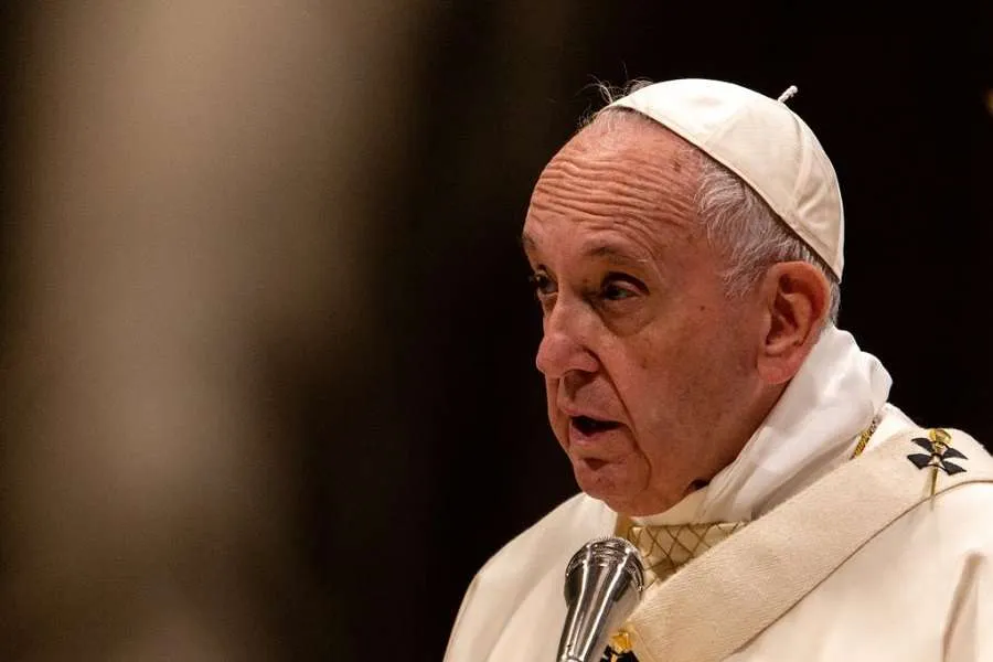 Pope Francis May 12, 2019. Credit: Daniel Ibanez/CNA.