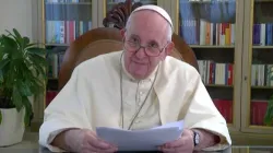 Pope Francis' video message to TED Countdown posted Oct. 10, 2020.