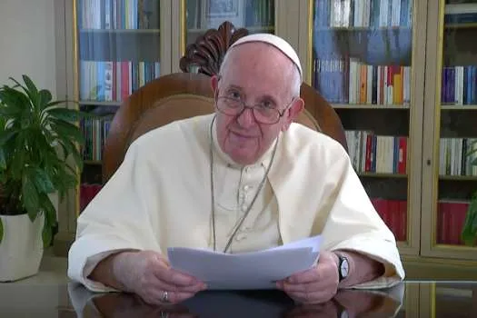 Pope Francis' video message to TED Countdown posted Oct. 10, 2020.