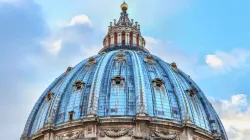 The dome of St. Peter's Basilica. Credit: Luxerendering via Shutterstock.