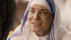 Jacqueline Fritschi-Cornaz as Mother Teresa of Calcutta in the new film "Mother Teresa and Me." | Photo credit: Curry Western Movies