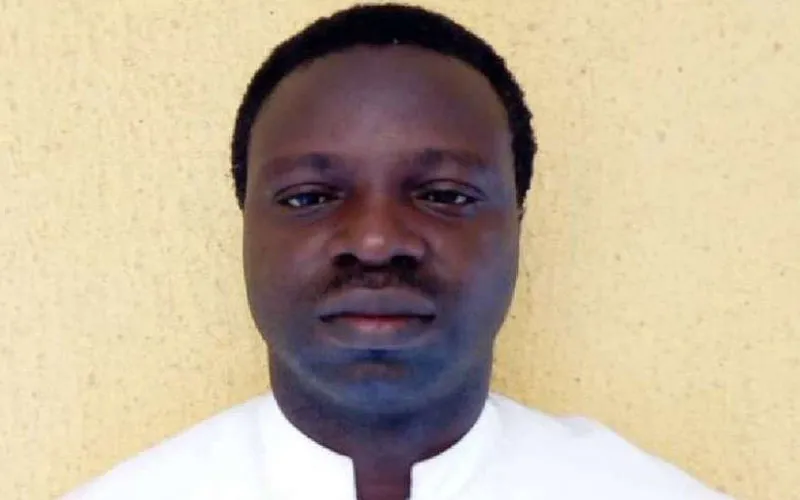 Nigerian Fr. Nicholas Oboh, kidnapped on February 14, 2020 and released February 18, 2020 / Augustine Mario/Twitter