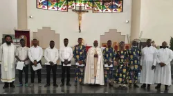Archbishop Ignatius Kaigama with Catholic youth leaders in the Archdiocese of Abuja. / Archdiocese of Abuja/Facebook Page
