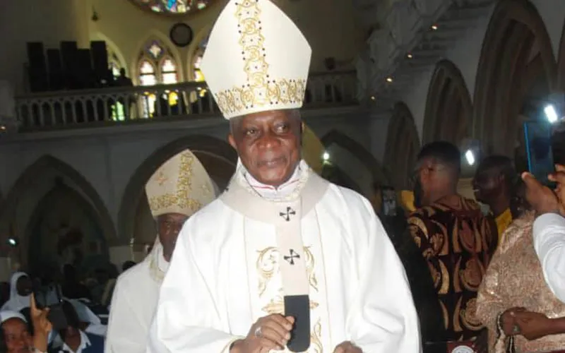 Archbishop Alfred Adewale Martins of Lagos Archdiocese, Nigeria. Credit: Lagos Archdiocese