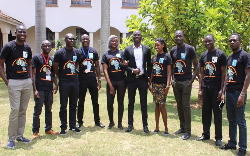 Leaders of the Kenya-based African Youths Renewal Movement (AYRM) seeking to promote unity in diversity in Africa by engaging the youth / African Youths Renewal Movement (AYRM)