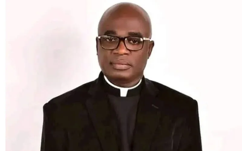 Fr. Hyacinth Iormem Alia, suspended in Nigeria's Gboko Diocese for engaging himself in “partisan politics”. Credit: Courtesy Photo
