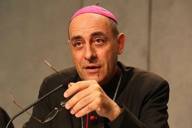 Archbishop Victor Manuel Fernandez. | Daniel Ibanez/CNA