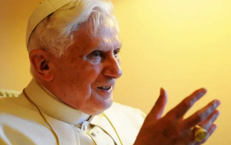 Pope emeritus Benedict XVI./ Mazur/catholicnews.org.uk.