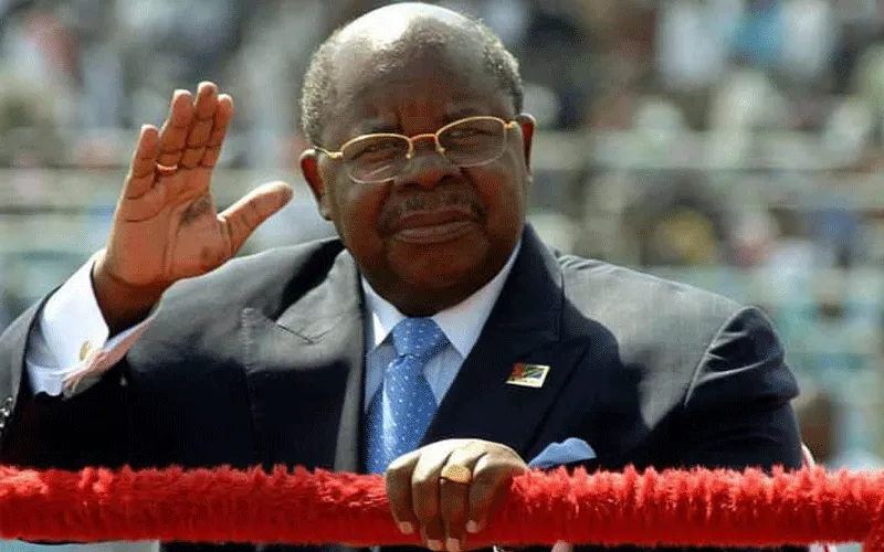 Tanzania’s former President Benjamin William Mkapa who died Friday, July 24.