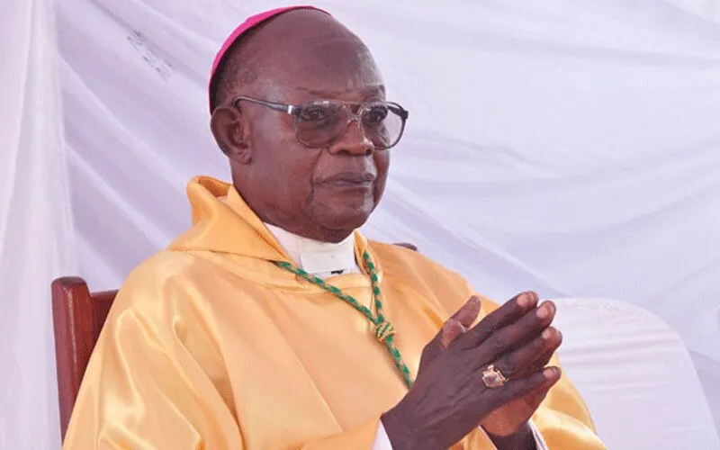 Late Archbishop James Odongo who died Friday, December 4 at the age of 89.
