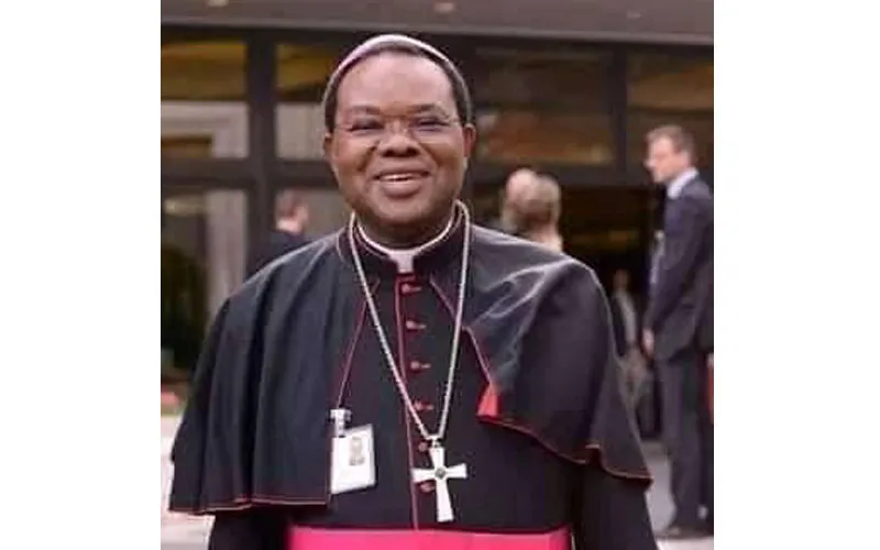 The late Bishop Emmanuel Félémou of the Catholic Diocese of Kankan who passed on March 1 aged 60 after a long illness / Pascal Kolamou/ Facebook