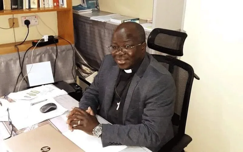Fr. Matthew Remijio Adam Gbitiku, appointed Bishop of South Sudan's Wau Diocese by Pope Francis on Wednesday, November 18, 2020.