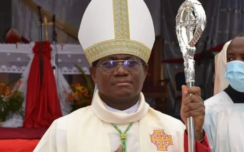 Bishop José-Claude Mbimbi Mbamba of DR Congo's Boma Diocese. Credit: Diocese of Boma