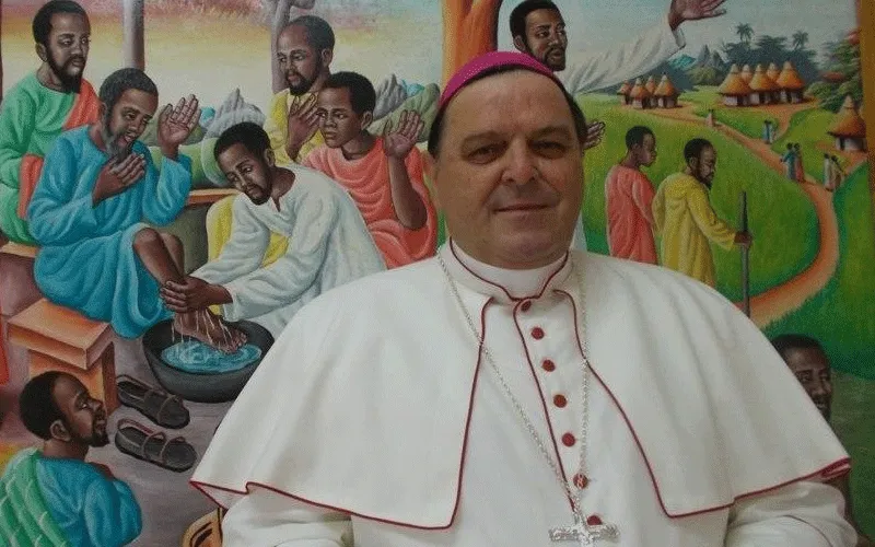 Bishop Natale Paganelli, Apostolic Administrator of Makeni, Sierra Leone. / Vatican News