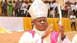 Bishop Peter Ebere Okpaleke who has been appointed to shepherd Nigeria's Ekwulobia, a new diocese curved from Awka diocese. He had been ordained in May 2013 for Ahiara diocese, where he never set foot due to protests against his appointment. / Catholic Bishops' Conference of Nigeria (CBCN)