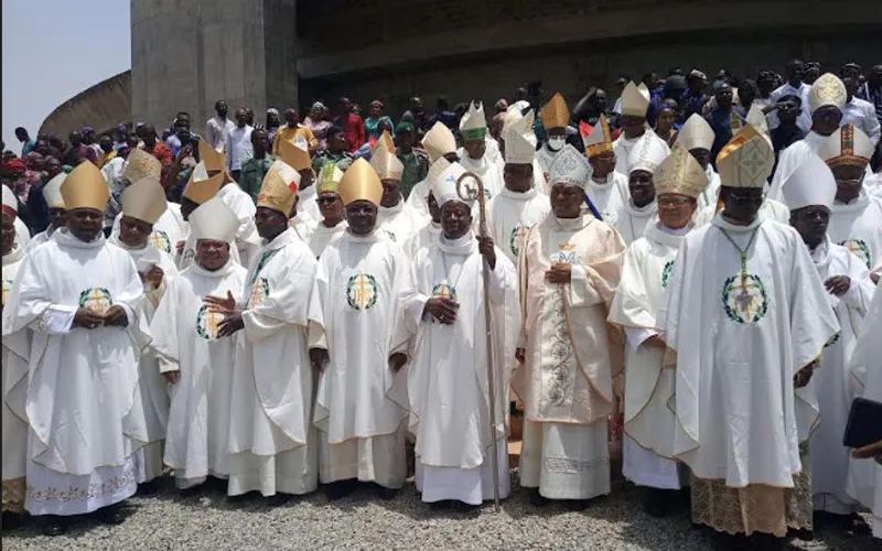 Members of the Regional Episcopal Conference of West Africa (RECOWA) at the closing Mass of their fourth plenary assembly in Abuja, Nigeria on 8 May 2022. Credit: ACI Africa
