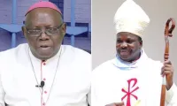 Archbishop Gabriel ‘Leke Abegunrin (right) and Bishop Emmanuel Adetoyese Badejo. Credit: Courtesy Photo