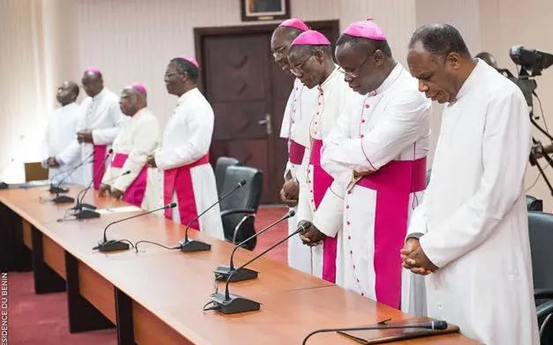 Members of the Episcopal Conference of Benin (CEB). Credit: Presidency of Benin
