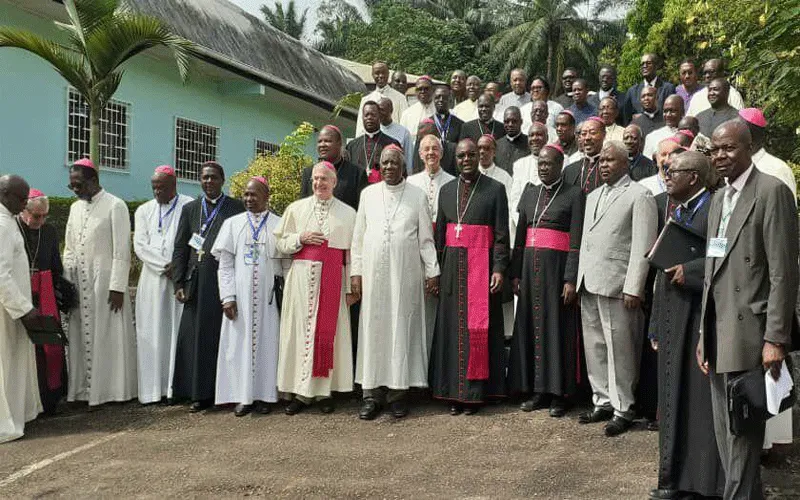 Bishops in Cameroon at the end of their 43rd Annual Seminar in Obala, Saturday, January, 11, 2020. / National Episcopal Conference of Cameroon (NECC)