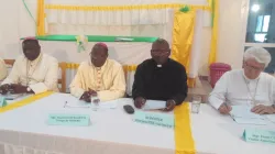 Bishops in Chad during the official presentation of their Christmas Message in Ndjamena, December 13, 2019