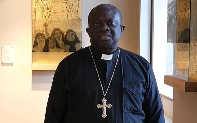 Bishop Hyacinth Oroko Egbebo of Nigeria's Catholic Diocese of Bomadi. Credit: ACN Portugal