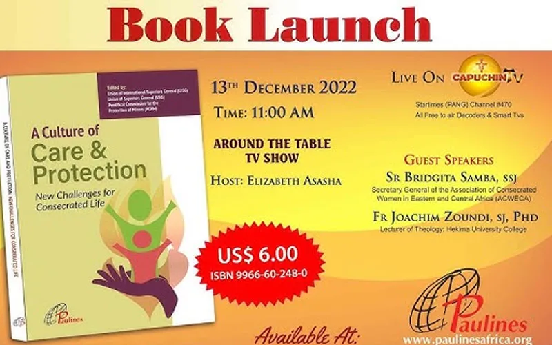 A poster announcing the December 13 book launch. Credit:  Pauline Publications Africa