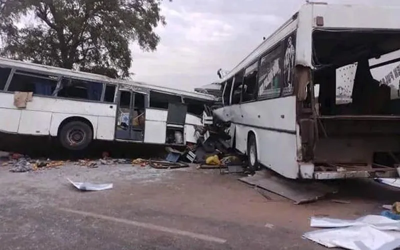 AT least 38 people died and scores were injured when two buses collided in Senegal. Credit: Public Domain