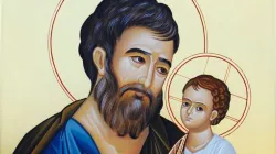 St. Joseph and the Christ child. / Fr. Donald Calloway