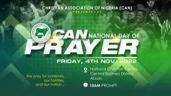 A poster announcing the November 4 Prayer Day. Credit: CAN