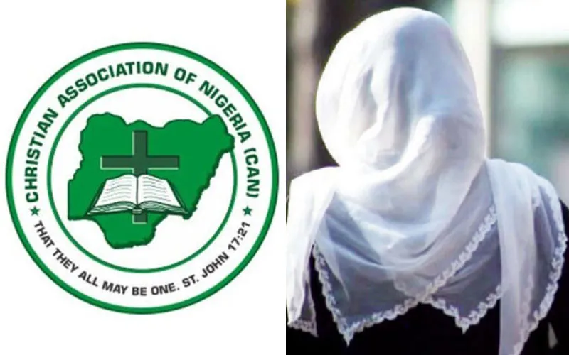 Christian leaders in Nigeria have called on the National Assembly to suspend Bill seeking to institutionalise the wearing of hijab / Christian Association of Nigeria (CAN)