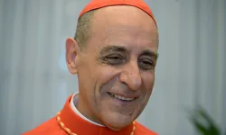 Argentinian prelate Cardinal Víctor Manuel Fernández. / Credit: Tiziana Fabi/AFP via Getty Images