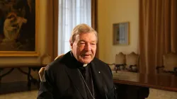 Cardinal George Pell at the Vatican, March 2016. / Alexey Gotovskyi/CNA.