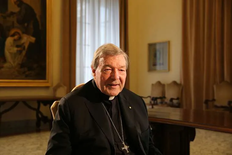 Cardinal George Pell at the Vatican, March 2016. / Alexey Gotovskyi/CNA.