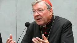 Cardinal George Pell. | Matthew Rarey/CNA