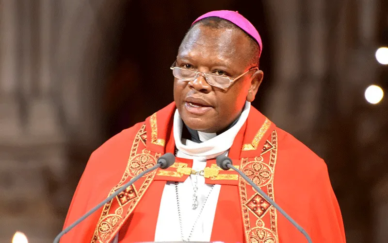 Fridolin Ambongo Cardinal Besungu, Archbishop of Kinshasa in the Democratic Republic of Congo