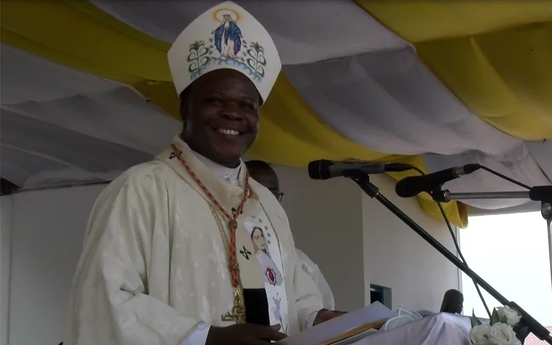 Dieudonné Cardinal Nzapalainga during the concluding Eucharistic celebration for CAR’s Annual National Pilgrimage Saturday, December 5. / Facebook Page Archdiocese of Bangui