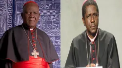 Christian Cardinal Tumi (left) and Bishop Andrew Nkea Fuanya (right) working to bring  Peace to the Troubled North West and South West Regions of Cameroon.