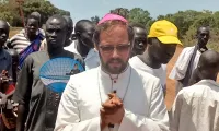 Bishop Christian Carlassare of South Sudan's Rumbek Diocese. Credit: Radio Good News/Facebook