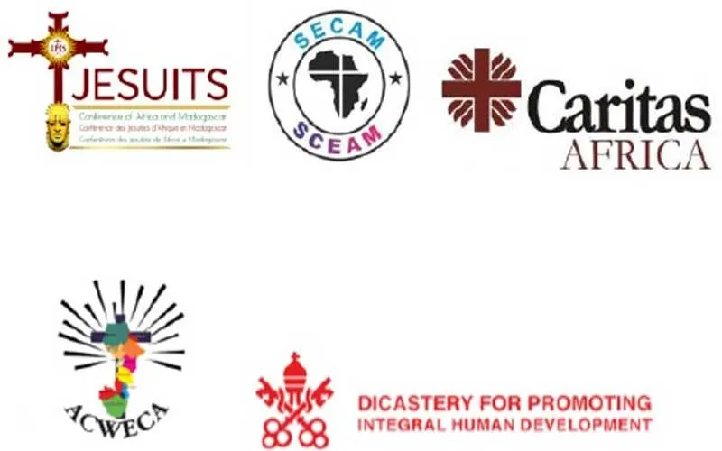 Logos of Catholic entities that participated in the 7 April 2021 launch of the debt cancellation campaign for countries in Africa amid COVID-19 pandemic / Catholic entities
