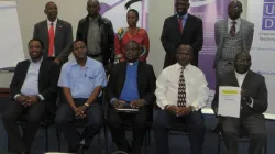 Representatives of the Christian Churches Monitoring Group (CCMG) in Zambia. / CCGM