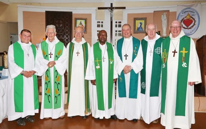 Members of the Episcopal Conference of the Indian Ocean (CEDOI). Credit: Courtesy Photo