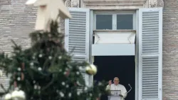 Pope Francis gives his Angelus address on Dec. 24, 2023. | Vatican Media