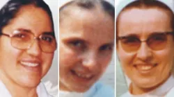 Photos of Sr. Danielangela Sorti (L), Sr. Annelvira Ossoli (C), and Sr. Vitarosa Zorza (R) who died of Ebola in DRC in 1995 / Courtesy Photo