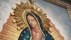 Mosaic of Our Lady of Guadalupe inside Christ Cathedral in Orange, California/ Kate Veik/CNA