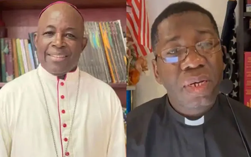 Archbishop Edward Tamba Charles (left) and Rev. Sahid. Credit: Courtesy Photo